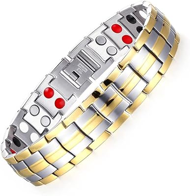 Bracelet bicolore or et argent ac&l - acier inoxydable - énergie saine - pierre magnétique germanium, taille unique, acier inoxydable, sans pierres précieuses. Diayatar Côte d'Ivoire, boutique en ligne généraliste, propose plus de 300 000 références pour répondre à tous les besoins de ses clients. Elle est la boutique leader en Côte d'Ivoire, offrant une large gamme de produits pour les particuliers et les professionnels. Avec une équipe dédiée, Diayatar Côte d'Ivoire garantit une qualité de service exceptionnelle.