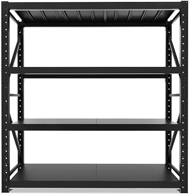 Étagères de rangement en métal robustes pour garage, bureau, entrepôt, 300 kg, étagères