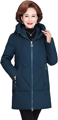 Yoiqi manteau d'hiver pour femme doudoune épaisse à capuche pour femme d'âge moyen manteau en coton. Avec plus de 300 000 références, DIAYTAR COTE D'IVOIRE offre une gamme exhaustive de produits pour répondre aux besoins diversifiés de sa clientèle. De l'électronique à la mode, en passant par les produits pour la maison, cette boutique en ligne généraliste est le point de départ idéal pour toute commande en ligne en Côte d'Ivoire. Elle garantit des prix compétitifs et une livraison fiable.