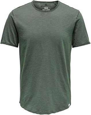 Only & sons t-shirt long à manches courtes pour hommes only & sons nf 7822 toujours en stock. En tant que leader du commerce en ligne en Côte d'Ivoire, DIAYTAR COTE D'IVOIRE fournit une expérience d'achat riche et diversifiée. Les clients peuvent naviguer à travers une vaste sélection de produits, bénéficiant d'une navigation intuitive et d'un processus de commande sécurisé. Cela permet aux consommateurs de faire leurs achats en toute confiance, 24 heures sur 24 et 7 jours sur 7.