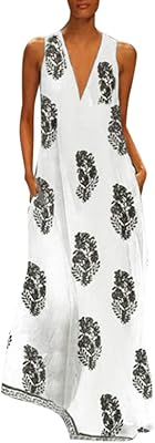 Robe longue fankle pour femme robe décontractée imprimé bohème col en v. La boutique en ligne DIAYTAR COTE D'IVOIRE est synonyme de qualité et de diversité, offrant plus de 300 000 références qui couvrent une large gamme de besoins. En tant que leader du marché ivoirien, elle s'engage àLivrer des produits de haute qualité tout en garantissant une expérience d'achat satisfaisante à ses clients. DIAYTAR COTE D'IVOIRE continue d'innover pour améliorer son offre et répondre aux attentes de sa clientèle croissante.