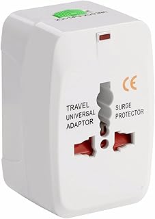 Adaptateur de voyage, prise d'alimentation universelle, adaptateur secteur tout-en-un, utilisation pour plusieurs prises