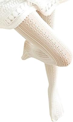 Collants tricotés ajourés en résille pour femmes, collants à rayures verticales pour femmes