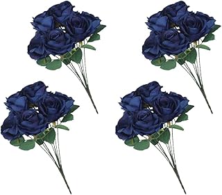 Yatai lot de 4 fleurs artificielles en soie pour la décoration – fleur artificielle pour la maison, fête de mariage, décoration de table intérieure, vacances de thanksgiving – fleurs artificielles (bleu). DIAYTAR COTE D'IVOIRE est une boutique en ligne généraliste qui propose plus de 300 000 références de produits divers, faisant d'elle l'un des leaders du marché ivoirien. Elle offre une large gamme de produits allant de l'électronique à la literie, en passant par les accessoires de mode. La boutique en ligne DIAYTAR COTE D'IVOIRE est ainsi devenue une référence pour les consommateurs ivoiriens.