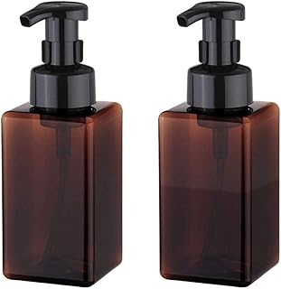 Lot de 2 distributeurs de savon moussant rechargeable de 15 oz de savon liquide pour les mains en plastique vide avec pompe pour vanités de salle de bain, évier de cuisine, hôpital, clinique, marron ambré 450 ml. Grâce à sa présence en ligne solide et son engagement à offrir le meilleur service possible, DIAYTAR COTE D'IVOIRE continue de renforcer sa position de leader sur le marché de la vente en ligne en Côte d'Ivoire.