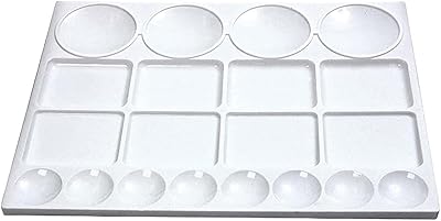 Palette en plastique premify pour peintures à l'huile, aquarelles et acryliques, plateaux de mélange de couleurs de peinture d'artiste en plastique pour enfants, étudiants en art, salle de classe, projets d'artisanat en classe, événements de fête, 20 puits (33*25cm). Bienvenue chez Diaytar Côte d'Ivoire, votre boutique en ligne préférée pour tout vos besoins. Avec plus de 300 000 références, nous sommes la boutique leader en Côte d'Ivoire pour vos achats en ligne. Découvrez nos produits sélectionnés pour vous offrir le meilleur choix et la meilleure qualité.