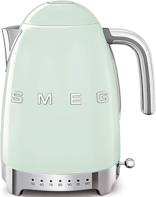 Bouilloire smeg klf04pguk classique style années 50 7 réglages de température. La boutique en ligne DIAYTAR COTE D'IVOIRE est synonyme de confiance et de qualité, avec des produits provenant de marques réputées et des petits producteurs locaux. Elle s'efforce de proposer les meilleurs prix et des promotions régulières pour satisfaire les besoins de ses clients. Grâce à son site web intuitif et à ses options de livraison rapides, DIAYTAR COTE D'IVOIRE a conquis le marché ivoirien et attire désormais des clients de toute la région.