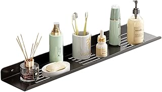 Étagère de salle de bain, étagère murale de salle de bain, 1 pièce