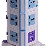 Prise de courant verticale universelle pour tous les appareils électroniques, au design multi-usage