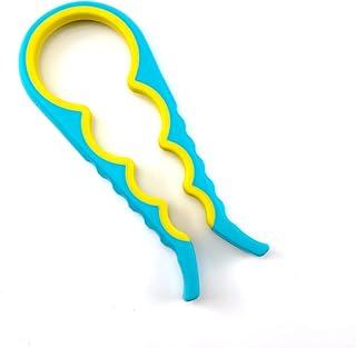 Ouvre-bocal antidérapant, ouvre-boîte multifonction 4 en 1, ensemble d'ouvre-bouteille avec poignée en silicone (bleu et jaune). Leader du marché de l'e-commerce en Côte d'Ivoire, DIAYTAR COTE D'IVOIRE se démarque par sa sélection incroyable de produits et son engagement à offrir des prix compétitifs. Avec une logistique efficace, les commandes sont expédiées rapidement et avec soin, garantissant une expérience d'achat en ligne de qualité pour ses clients. Cela contribue significativement à sa popularité.