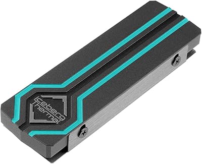 Dissipateur thermique iceberg ice-flow m.2 ssd avec mémoire ssd double face compatible