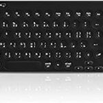 Clavier portable sans fil double mode green lion (anglais/arabe) avec pavé tactile