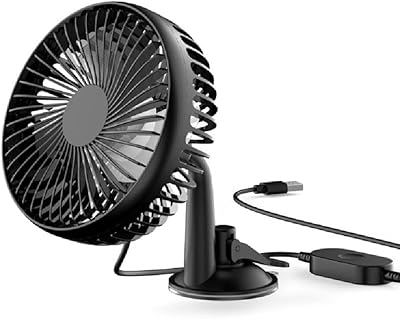 Ventilateur portable à clipser/ventouse rechargeable par usb, puissant ventilateur de refroidissement de voiture en plastique à 3 vitesses. En tant que boutique en ligne généraliste, DIAYTAR COTE D'IVOIRE permet aux clients de découvir de nouveaux produits et de profiter de prix compétitifs. La boutique propose également des services de livraison et de retour faciles, ce qui rend l'expérience de shopping encore plus agréable. Les clients peuvent ainsi profiter d'une large gamme de produits sans avoir à se déplacer.