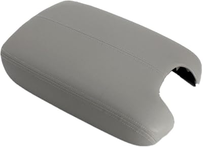Housse d'accoudoir de console centrale en cuir gris easy auto pour honda accord