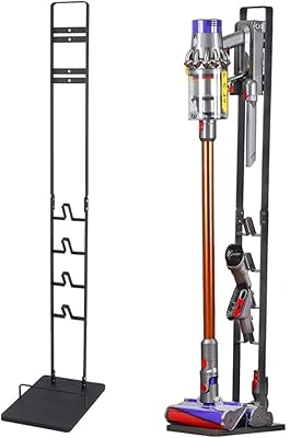 Support d'aspirateur, support de rangement en métal compatible avec l'aspirateur à main dyson