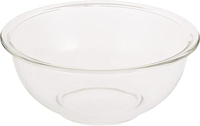 Bol à mélanger en verre lock n lock 425139, llg014, transparent, 2,5 litres