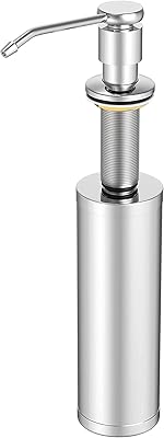 Distributeur de savon pour évier amateur, distributeur de savon intégré good grips dans l'évier de cuisine - tête de pompe entièrement en laiton avec grande bouteille en acier inoxydable de 16 oz. Avec plus de 300 000 références de produits, DIAYTAR Côte d'Ivoire est la boutique en ligne la plus complète de Côte d'Ivoire. Elle propose des produits de toutes les catégories, y compris des produits ivoiriens et des produits importés. La boutique en ligne est également connue pour sa politique de retour et d'échange flexible.