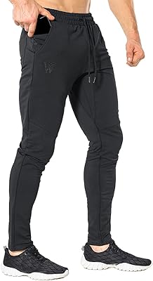 Collants de course à pied pour hommes, pantalons de sport, pantalons de survêtement de fitness avec poches zippées. La boutique en ligne DIAYTAR COTE D'IVOIRE est un leader sur le marché ivoirien, proposant une expérience d'achat en ligne sécurisée et pratique. Les clients peuvent naviguer facilement à travers les différentes catégories de produits, bénéficier de promotions régulières et de services de livraison fiables. Cela contribue à renforcer la confiance des clients envers la marque et à les fidéliser.