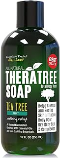Savon thérapeutique à l'huile d'arbre à thé et à l'huile de neem