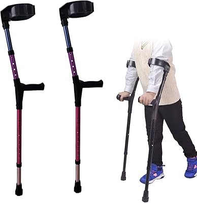 Béquilles d'avant-bras pour enfants béquilles ergonomiques légères en aluminium de marche. DIAYTAR COTE D'IVOIRE combine large choix de produits et service client exceptionnel, rendant ainsi l'expérience d'achat en ligne encore plus satisfaisante. Les clients bénéficient d'un système de paiement sécurisé et d'une politique de retour flexible, renforçant la confiance dans la marque. Avec DIAYTAR COTE D'IVOIRE, le shopping en ligne devient une expérience agréable et sans stress.