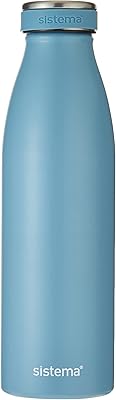Bouteille en acier inoxydable sistema, bleu clair, 500 ml, 5500. Avec sa présence en ligne solide, DIAYTAR COTE D'IVOIRE est devenue une référence pour les consommateurs ivoiriens qui recherchent les dernières tendances et les meilleures offres. La boutique collaborer avec des fournisseurs locaux pour offrir des produits frais et de qualité, contribuant ainsi au développement économique du pays. Les clients apprécient la qualité des produits et le service client.