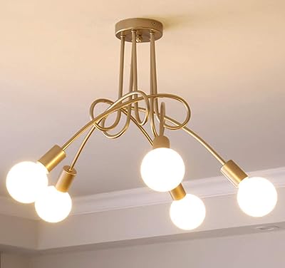 Lustre moderne et médiéval ganed 5 barres lumineuses satellite spoutnik dorées polies et nickelées pour cuisine. DIAYTAR COTE D'IVOIRE se distingue par sa capacité à proposer des produits à des prix compétitifs sans compromettre la qualité. Les clients peuvent ainsi trouver des offres intéressantes sur une large gamme de produits, allant de l'électronique à la mode en passant par les produits pour la maison. La boutique en ligne mise sur la confiance et la loyauté de ses clients.
