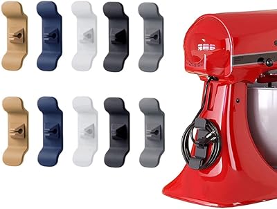 Organisateur de cordon pour outils de cuisine, paquet de 10 organisateurs de câbles