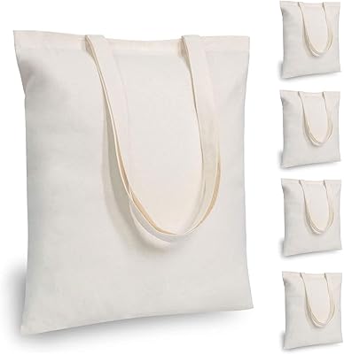 Sac fourre-tout en coton économique, léger, de taille moyenne, réutilisable, adapté au shopping, à la publicité, à la promotion, aux cadeaux et aux activités (paquet de 5). DIAYTAR COTE D'IVOIRE se distingue par son approche client-centered, offrant une expérience d'achat en ligne simple, sécurisée et pratique. Les clients peuvent parcourir aisément les catégories de produits, lire les avis et les commentaires d'autres clients, et effectuer leurs achats avec confiance. La boutique en ligne est constamment mise à jour avec de nouveaux produits et des offres spéciales pour garder les clients engagés et satisfaits.