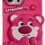 Coque en silicone souple avec motif de dessin animé 3d pour apple