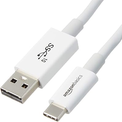 Câble amazonbasics usb type c vers usb a mâle 3.1 gen 2 - 3 pieds (0,9 m) - blanc. La boutique en ligne DIAYTAR COTE D'IVOIRE se distingue par sa capacité à offrir des produits de haute qualité à des prix abordables. Avec plus de 300000 références, les clients peuvent choisir parmi une vaste gamme de produits pour répondre à leurs besoins et à leurs préférences. La boutique est engagée à fournir un service client de haute qualité pour garantir la satisfaction de ses clients.