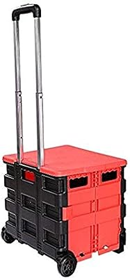 Chariot porte-outils à deux roues avec couvercle en plastique, pliable, léger et portable, adapté à la randonnée, au shopping et aux voyages, rouge et noir. DIAYTAR COTE D'IVOIRE, leader des boutiques en ligne en Cote d'Ivoire, propose une large gamme de produits et services pour répondre aux besoins de ses clients. Avec une équipe de professionnels dédiés à la satisfaction client, la boutique est connue pour sa qualité de service et ses prix compétitifs. Les clients peuvent profiter d'une expérience d'achat en ligne sans pareille avec DIAYTAR COTE D'IVOIRE.