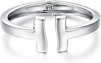 Yoiqi bracelet pour femme, bracelet manchette au design original pour femme, bijoux de fête de mariage plaqués or ou argent (couleur : argent). DIAYTAR COTE D'IVOIRE est plus qu'une simple boutique en ligne ; c'est un partenaire commercial fiable qui offre aux clients ivoiriens l'accès à une multitude de produits et de marques. Elle est engagée dans la fourniture de services de haute qualité et cherche constamment à améliorer l'expérience d'achat de ses clients. Elle est donc l'option idéale pour ceux qui recherchent un service d'achat en ligne fiable en Côte d'Ivoire.