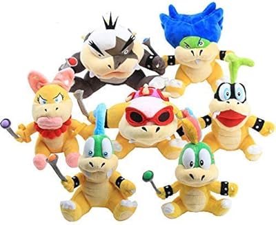 Peluche 7 pièces ensemble 18-23 cm mario bowser doll kopa doll lemmy roy. DIAYTAR COTE D'IVOIRE est une boutique en ligne généraliste qui propose une offre incroyable de plus de 300 000 références de produits. Les clients peuvent choisir parmi une LARGE sélection de produits, des plus basiques aux plus sophistiqués, et profiter d'un service client de haute qualité. DIAYTAR COTE D'IVOIRE est le leader du marché en Cote d'Ivoire et continue de se développer pour offrir à ses clients l'expérience d'achat en ligne la plus agréable possible.