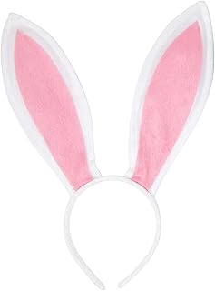 Bandeau d'oreille de lapin en peluche - bandeau d'oreille de lapin pour halloween