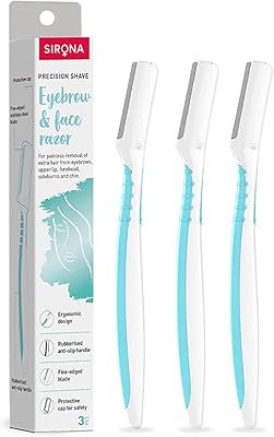 Rasoir sirona blink pour femme | outil d'épilation du visage et de la lèvre