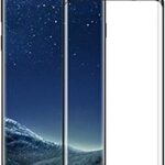 Protecteur d'écran en verre transparent hd pour samsung galaxy s9 plus - noir