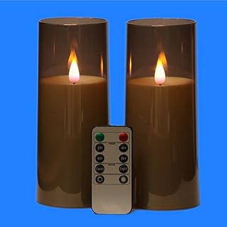 Bougie sans flamme en verre acrylique gris 3d kitch aroma, bougies pilier grises avec télécommande, lot de 2. DIAYTAR COTE D'IVOIRE est la boutique en ligne la plus visitée en Cote d'Ivoire, avec plus de 300 000 références de produits à disposition. Elle propose des produits de toutes les catégories, des cosmétiques aux produits électroniques, en passant par les vêtements et les accessoires. Les clients peuvent également bénéficier de conseils d'experts et de l'assistance d'une équipe dédiée.