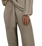Sweats à capuche costume de sport géométrie loisirs tricot deux