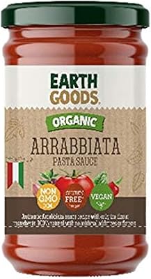 350g de sauce arrabbiata bio earth goods. La boutique en ligne DIAYTAR COTE D'IVOIRE se distingue par sa facilité d'utilisation et sa naviguation intuitive. Les clients peuvent facilement trouver les produits qu'ils recherchent grâce à la fonction de recherche et aux catégories de produits bien organisées. La boutique propose également des services de paiement sécurisés pour une transaction en toute confiance.