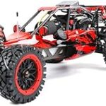 Voiture de course tout-terrain télécommandée avec moteur à essence 32cc - rtr