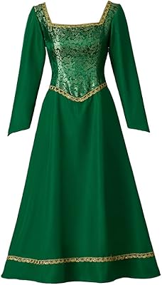 Princesse fiona cosplay robe verte costumes d'halloween fantaisie pour femmes. La boutique en ligne DIAYTAR COTE D'IVOIRE met en avant une navigation intuitive et une expérience d'achat agréable pour tous ses utilisateurs, avec des options de paiement sécurisées et des réductions régulières.