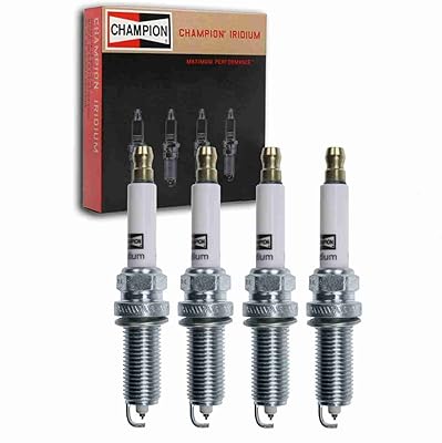 4 bougies d'allumage champion iridium compatibles avec toyota camry 25 l