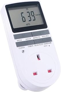B&k nouveau interrupteur de minuterie électrique numérique, interrupteur de minuterie numérique lcd intelligent