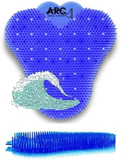 Écrans d'urinoir arc - désodorisant pour écrans d'urinoir anti-éclaboussures (paquet de 10) |