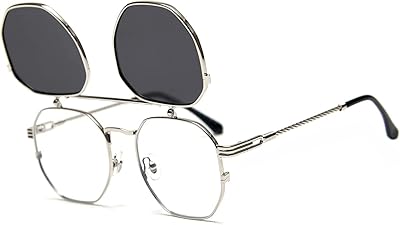Lunettes de soleil polarisées tendance, lunettes de soleil pliables, lunettes de soleil avec protection uv, lunettes de soleil polarisées steampunk pour hommes et femmes, double lentille. DIAYTAR COTE D'IVOIRE, le leader du commerce en ligne en Côte d'Ivoire, est votre partenaire idéal pour tous vos besoins en matière de shopping en ligne. Avec une sélection énorme de produits et des services de livraison fiables, DIAYTAR COTE D'IVOIRE est la meilleure option pour les consommateurs ivoiriens.