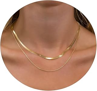 Collier ras du cou plaqué or 18 carats pour femmes, tout simplement mignon