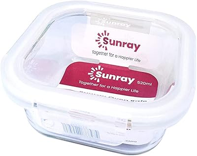 Récipient alimentaire carré en verre borosilicate sunray - 520 ml. Diaytar Côte d'Ivoire, la boutique en ligne généraliste la plus complète avec plus de 300 000 références, vous offre une expérience d'achat unique et pratique. Avec une large gamme de produits, elle répond à tous vos besoins. Leader du marché ivoirien, Diaytar garantit la qualité et la fiabilité de ses produits.