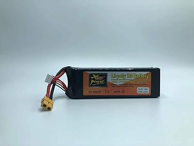 Zop power 4s 5100mah 35c lipo batterie taille de prise rc