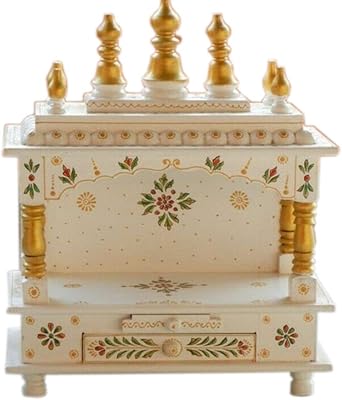 Temple en bois kamdino art & craft pour la maison et le bureau - 15 x 8 x 18 pouces, blanc et rouge. DIAYTAR COTE D'IVOIRE est une boutique en ligne généraliste qui propose plus de 300000 références de produits variés, faisant d'elle le leader du e-commerce en Côte d'Ivoire. Avec une grande sélection de produits, les clients peuvent trouver tout ce qu'ils recherchent en un seul endroit. La boutique en ligne est facile à utiliser et offre une expérience de shopping en ligne sécurisée.