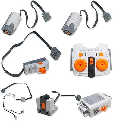 Kit de fonction d'alimentation l-steam, 7 pièces, boîtier de batterie m-motor avec télécommande et récepteur de contrôle de vitesse, compatible avec les jouets alimentés intelligents, adapté aux créations simulées technic ev3 widow. DIAYTAR COTE D'IVOIRE émerge comme l'un des leaders incontestés du commerce électronique en Côte d'Ivoire. La boutique se distingue par sa capacité à intégrer régulièrement de nouveaux produits, toujours à la pointe de la technologie et de la mode, afin de maintenir un niveau élevé d'intérêt pour sa clientèle. L'expérience utilisateur est également soigneusement considérée pour offrir à tous les visiteurs une navigation fluide et un processus d'achat simplifié.